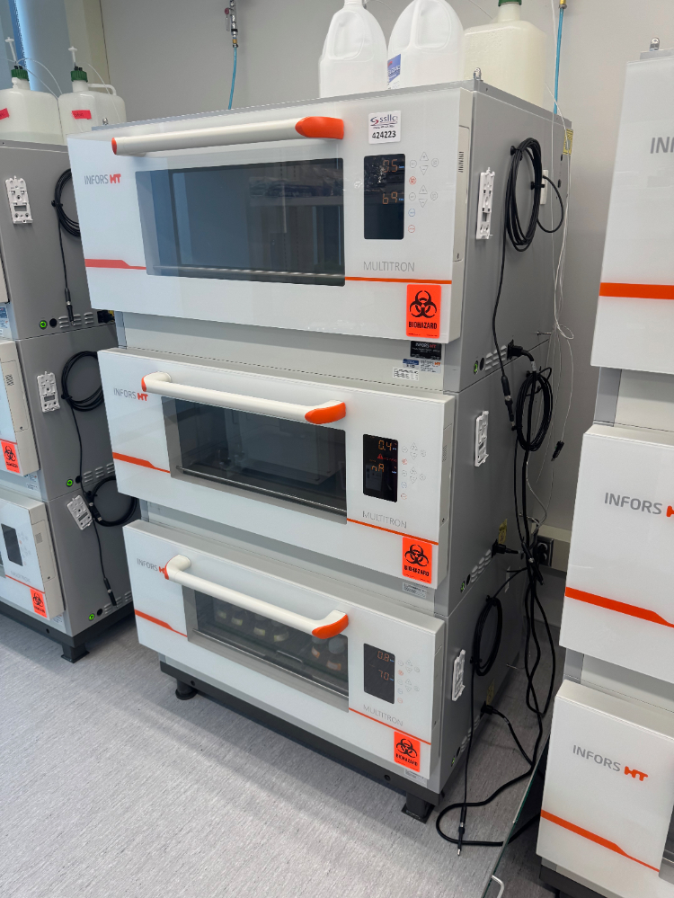 Image of Infors HT Multitron Triple Stack Incubator Shaker